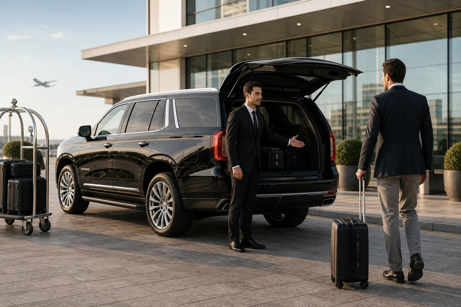 Traslado al aeropuerto en SUV ejecutiva