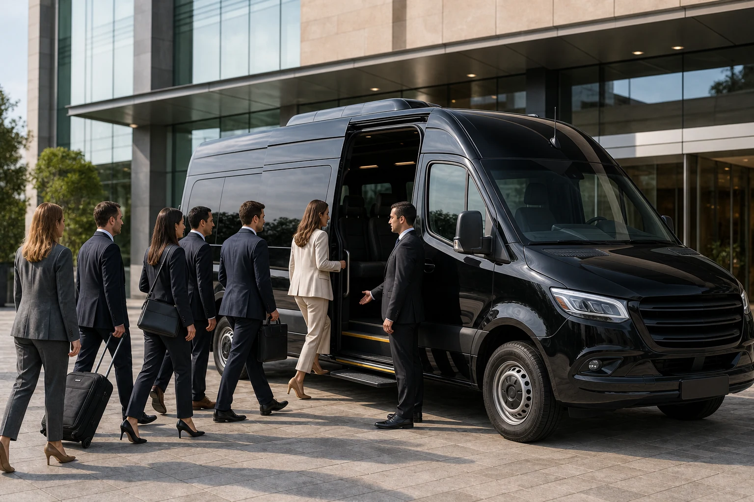 Traslado para grupos y convenciones en sprinter