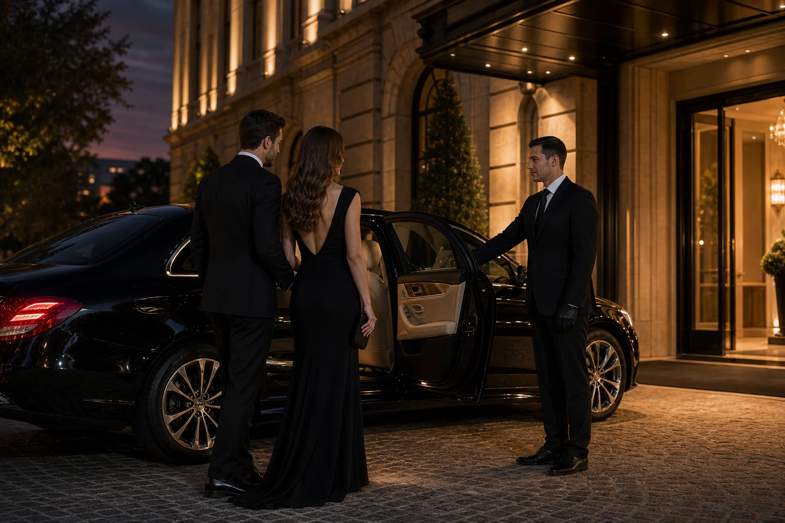 Traslado formal para eventos sociales